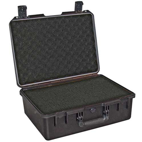 Peli Schutzkoffer iM2600 – 4,96 l, schwarz, 30 × 11,9 × 24,9 cm