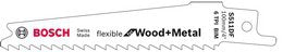 Bosch S 511 DF Sägeblatt – für Holz, Metall, Kunststoff u. a. – 5 Stk