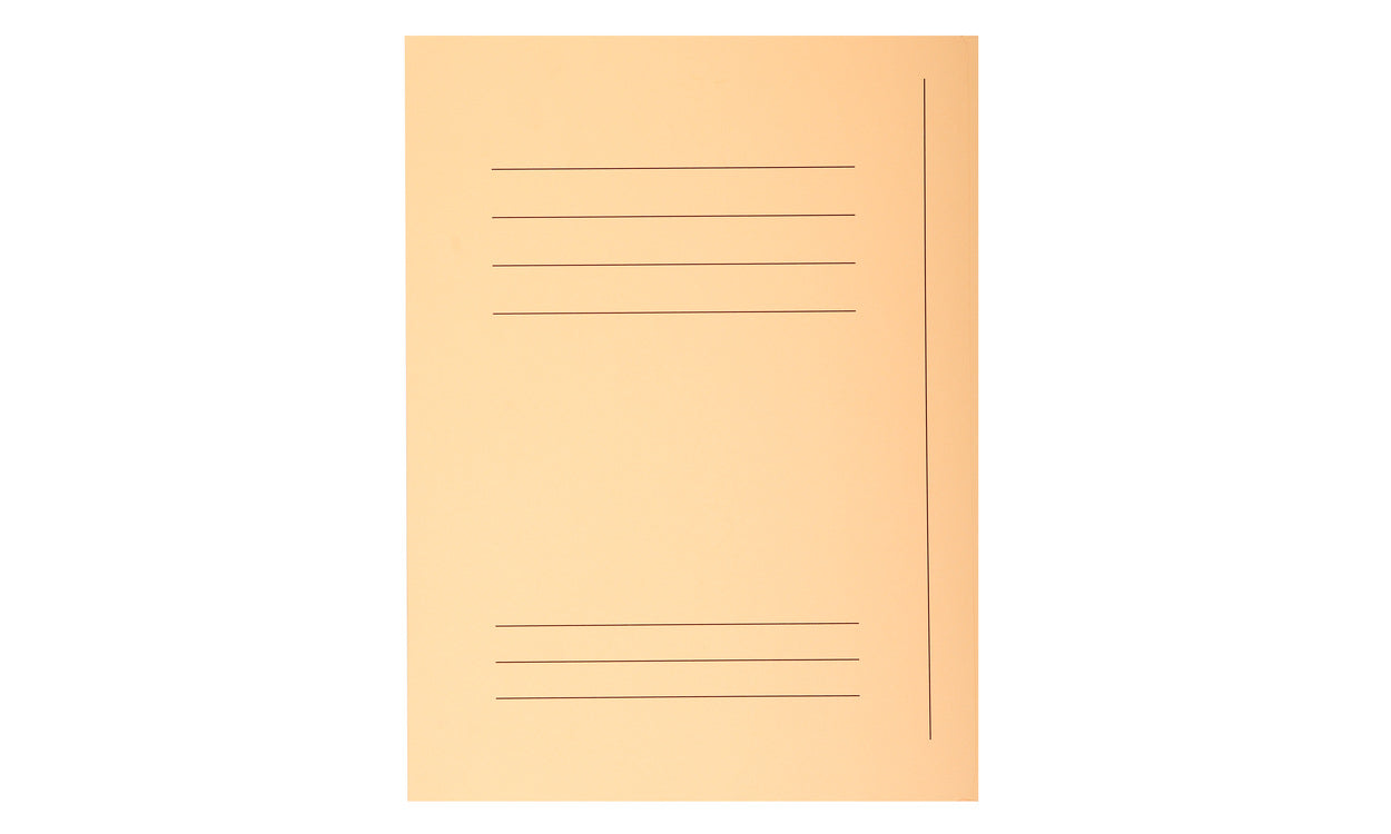 Exacompta Dokumentenmappe Jura 250 A4 – Karton, cremefarben, 3 Klappen, bis 200 Blatt, 50 Stk.