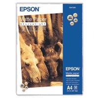 Epson Mattes Papier Schweres Fotopapier – matt, A4, 167 g/m², 50 Blatt, für Inkjet