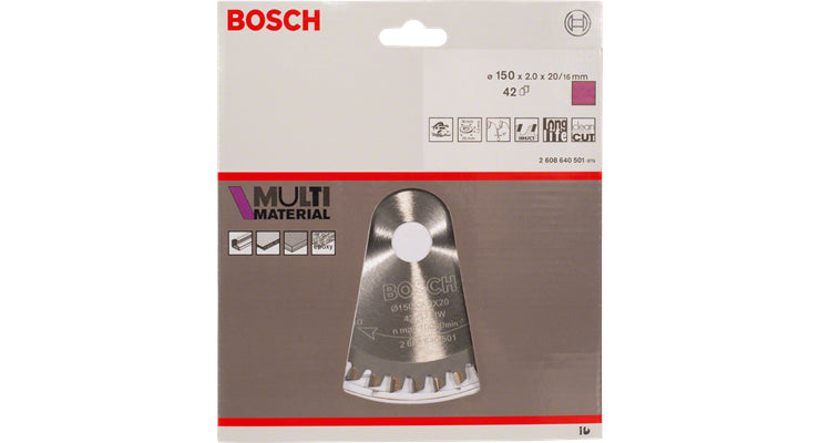 Bosch Professionelles Kreissägeblatt 190 × 30 × 2,4 mm, 54 Zähne – für Holz – 1 Stück – HLTCG