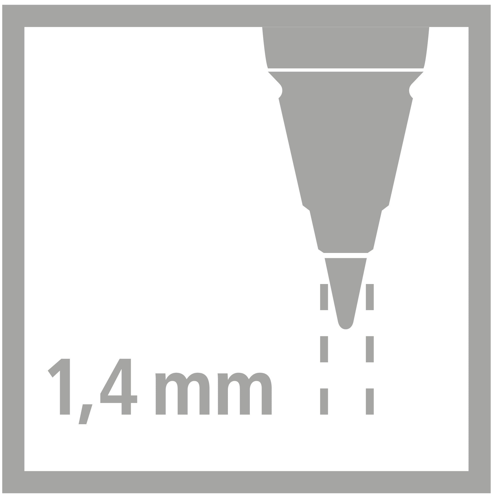 Stabilo EASYergo Start Druckbleistift – 1,4 mm, für Rechtshänder, Violett/Neongelb