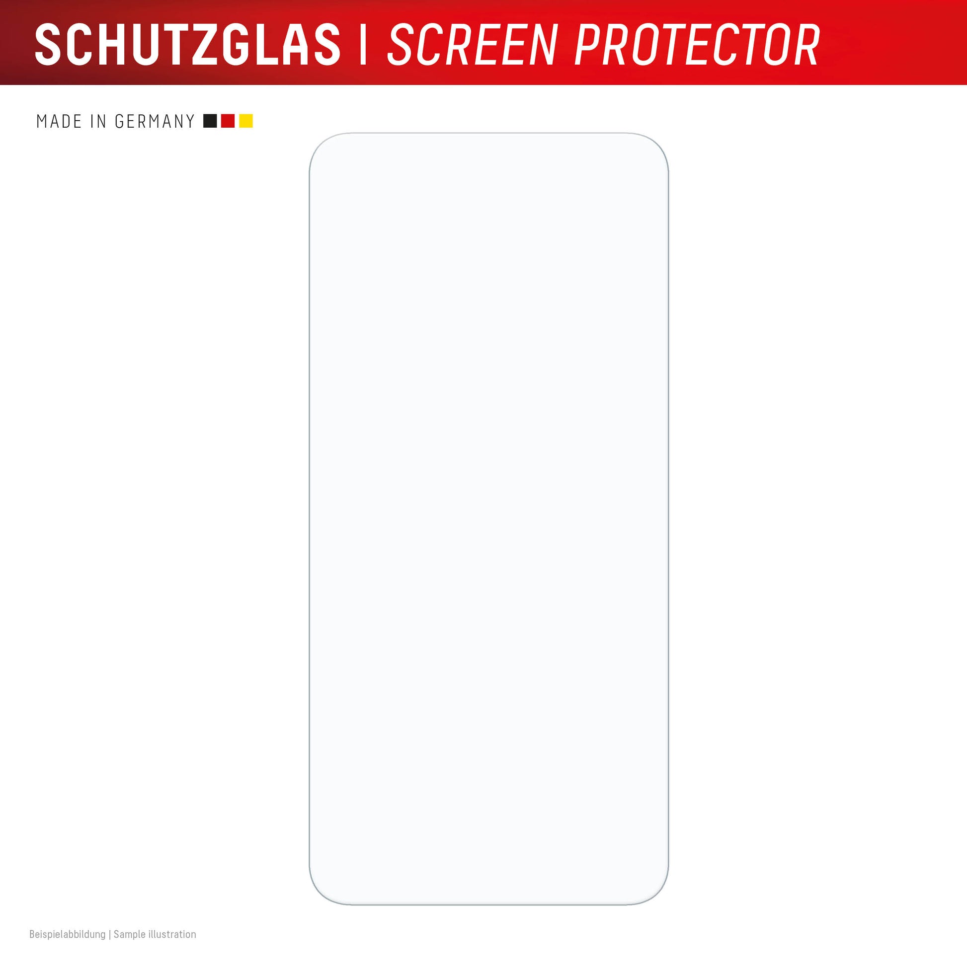 E.V.I. Displayschutz (Hybrid-Glas), 9H – für Galaxy S25 FE/S24 FE – mit Applikator