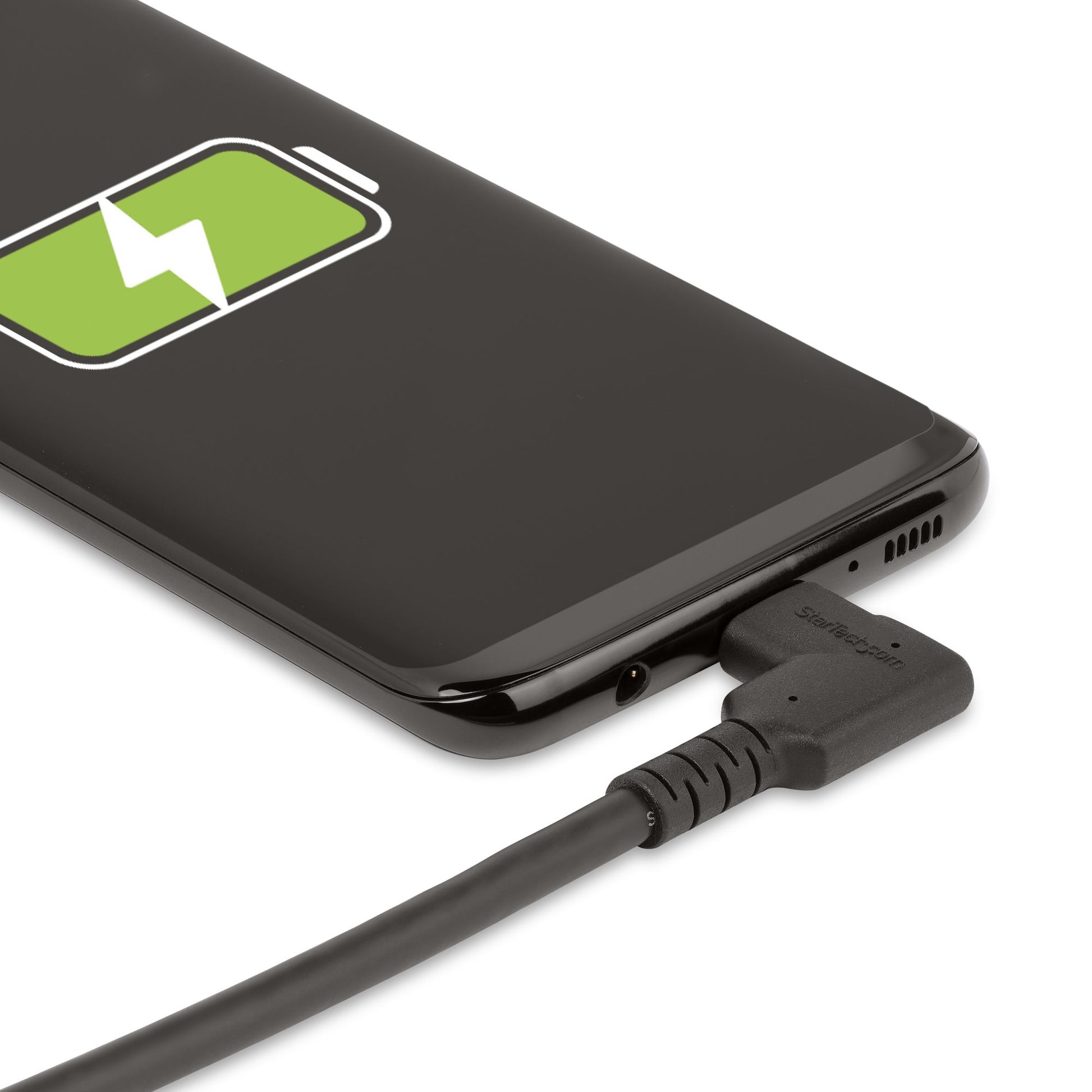 StarTech.com USB-C auf USB-C Kabel – USB 3.2 Gen 2 (10 Gbit/s) – 0,5 m – PD 100 W – 4K/60 – Schwarz