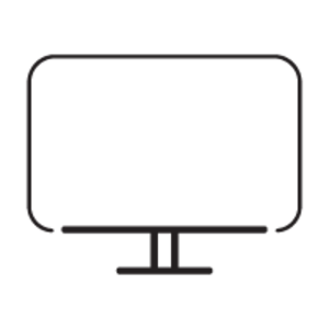 HP M24m – Monitor, 23,8", 300 cd/m², Webcam, Mikrofon, Lautsprecher, USB-C (65 W PD), VESA 100 × 100, Schwarz