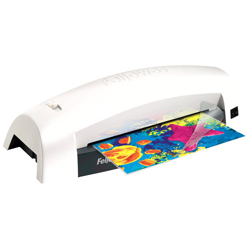 Fellowes Lunar Laminiergerät A4 – 2 Rollen, 80 µm, Aufheizzeit 6 Min., 300 mm/min, Weiss