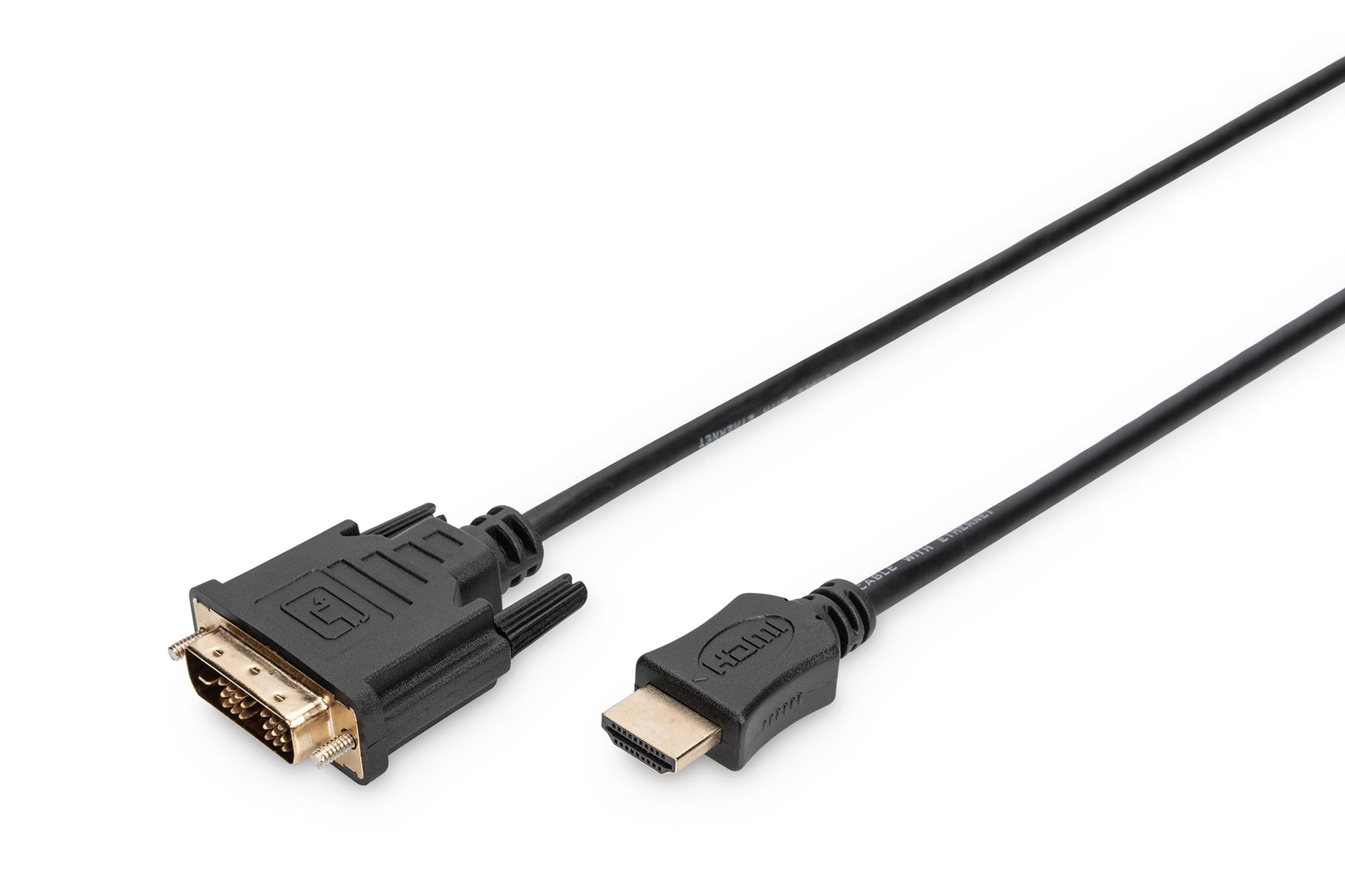 Digitus HDMI-Adapterkabel – 3 m, HDMI-A auf DVI-D
