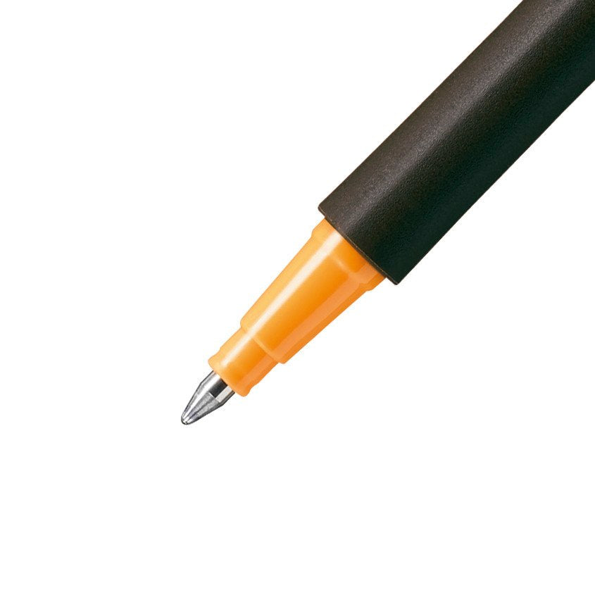 STABILO pointVisco Gelschreiber – schwarz, 0,5 mm, schnelltrocknend, Kappe