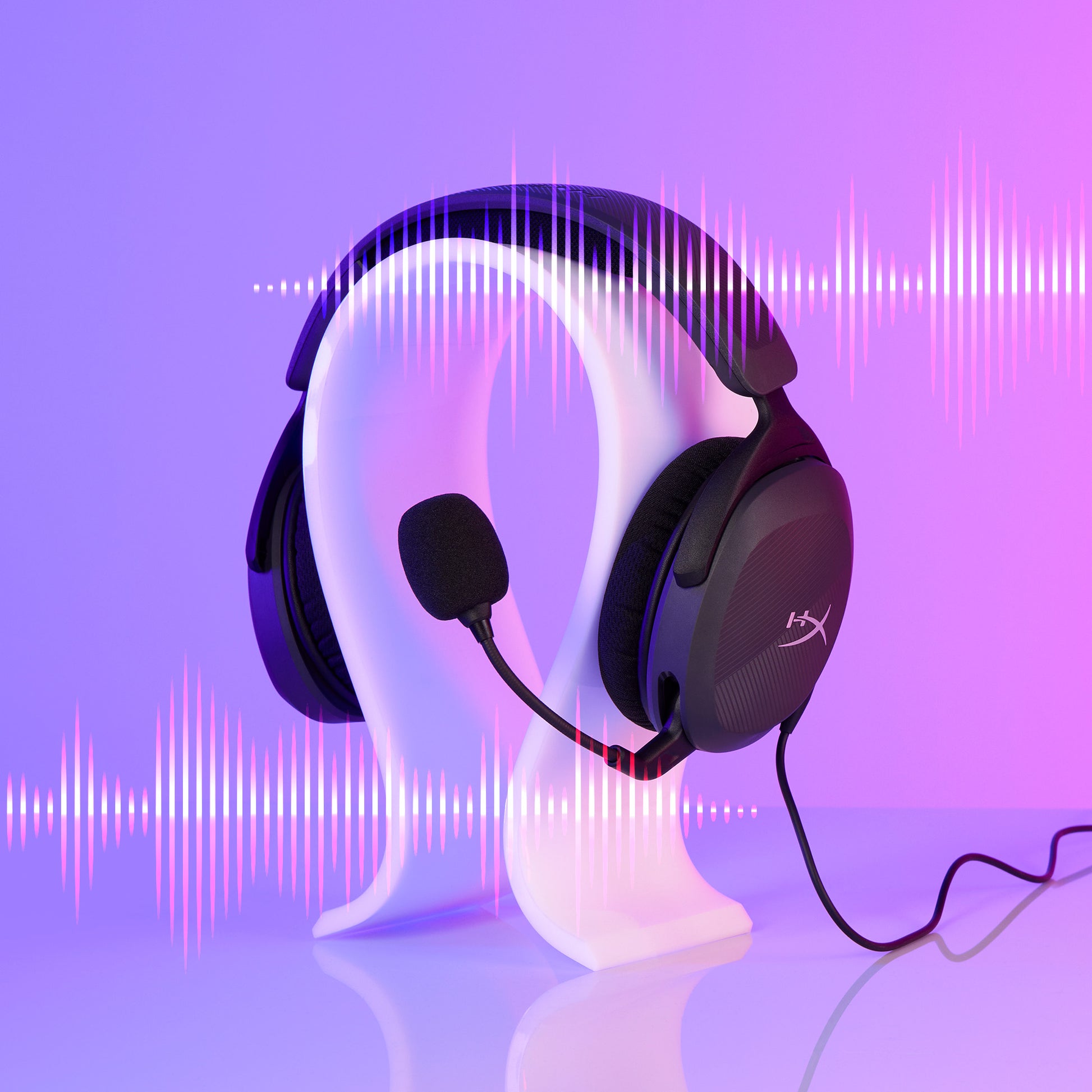 HyperX Cloud Stinger 2 Core Gaming-Headset – Over-Ear, Stereo, Kabelgebunden, 3,5 mm Klinke, ANC, Schwarz