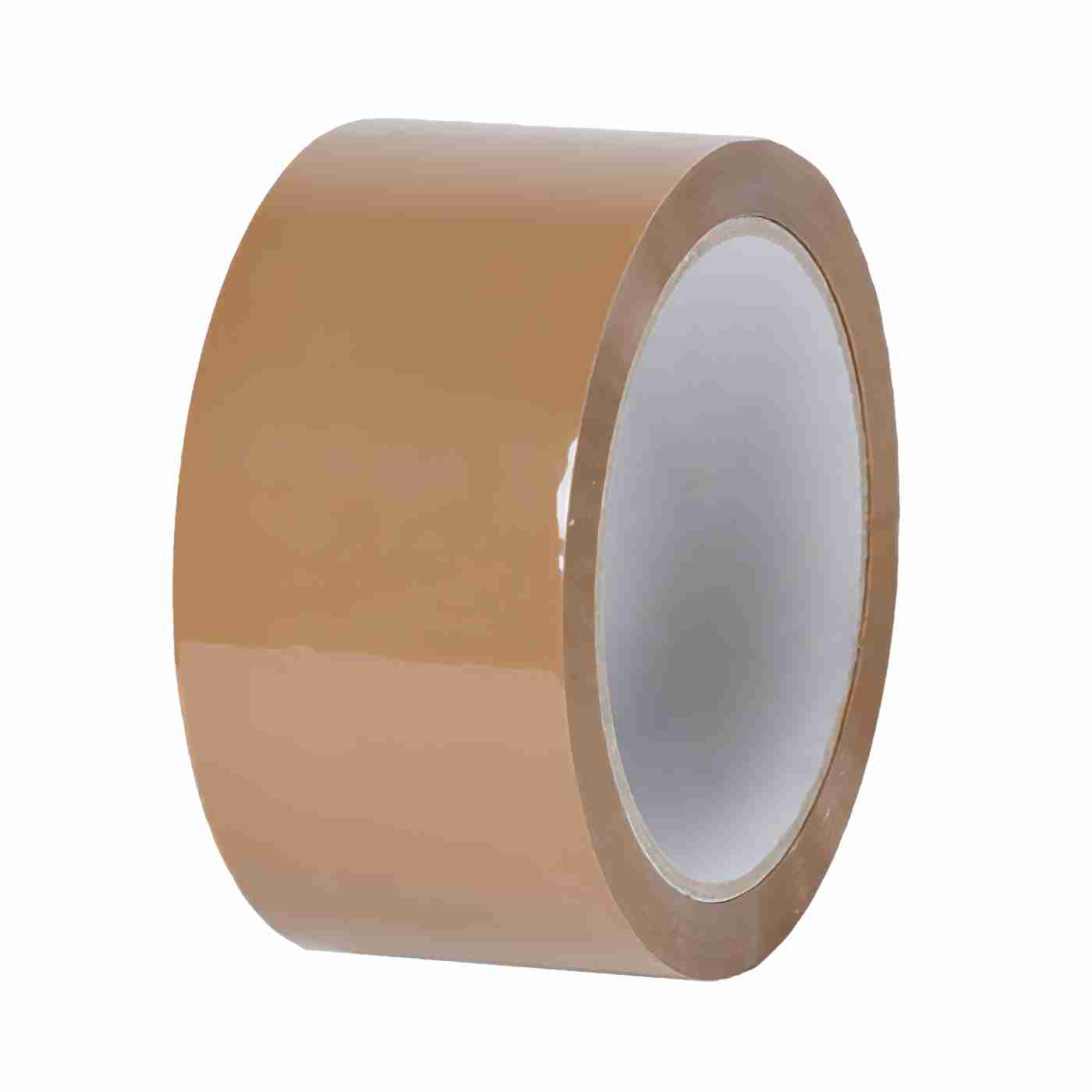 Verpackungsklebeband, PP, braun – 50 mm × 66 m – 1 Stk., ab 10 Stk.