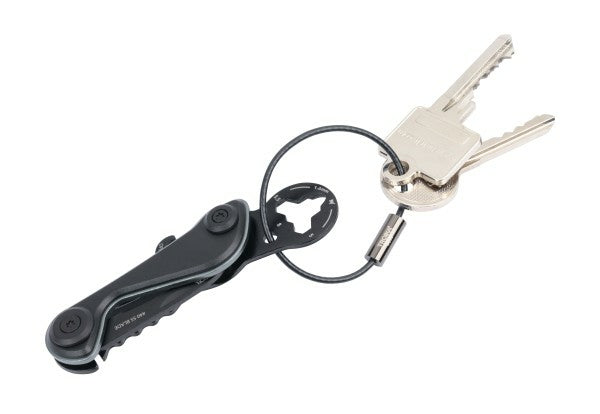 TROIKA Mini-Werkzeug – Parcel Cut & Cart, Multitool, 9 Funktionen