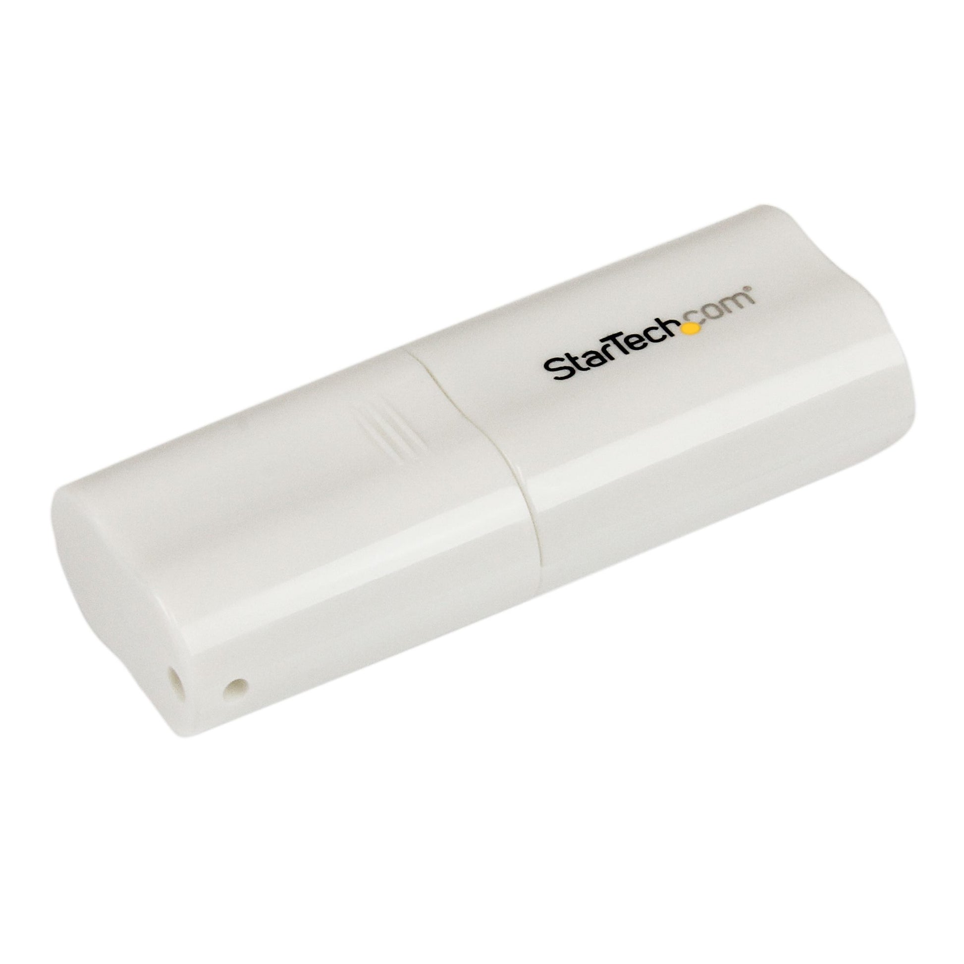 StarTech.com Externe USB-Soundkarte – USB, 3,5 mm Klinke/Mic – Weiss