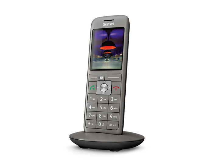 Gigaset CL660 HX – DECT-Telefon mit Basis, 2,4", freisprechen, anthrazit