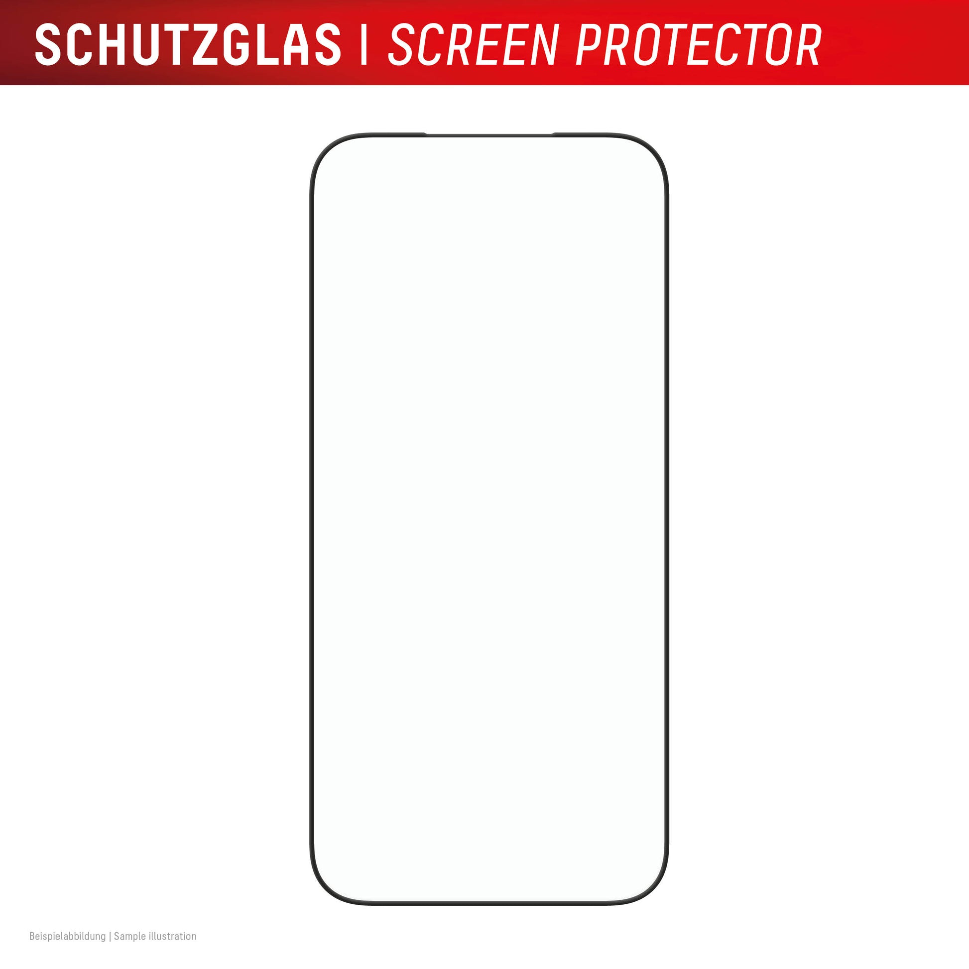 E.V.I. Displayschutz (Panzerglas), Full Cover – für iPhone 17 Pro Max – mit Applikator
