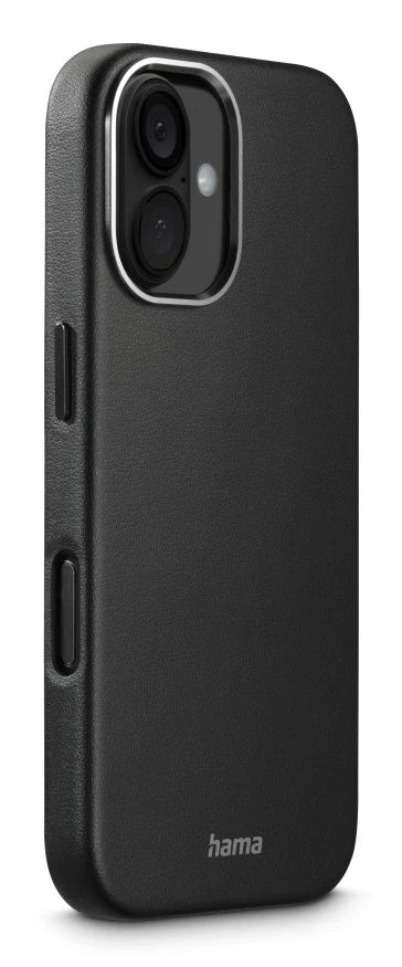 Hama Eco Premium Backcover – für Apple iPhone 16, TPU, Schwarz