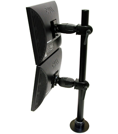 Ergotron DS100 – Monitorarm Tischhalterung – Klemme/Durchführung – Schwarz – für Ergotron DS100