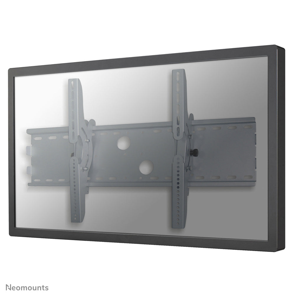 Neomounts PLASMA-W200 – Wandhalterung, neigbar, für 37–85″, VESA 200×200–865×480, bis 100 kg, silber