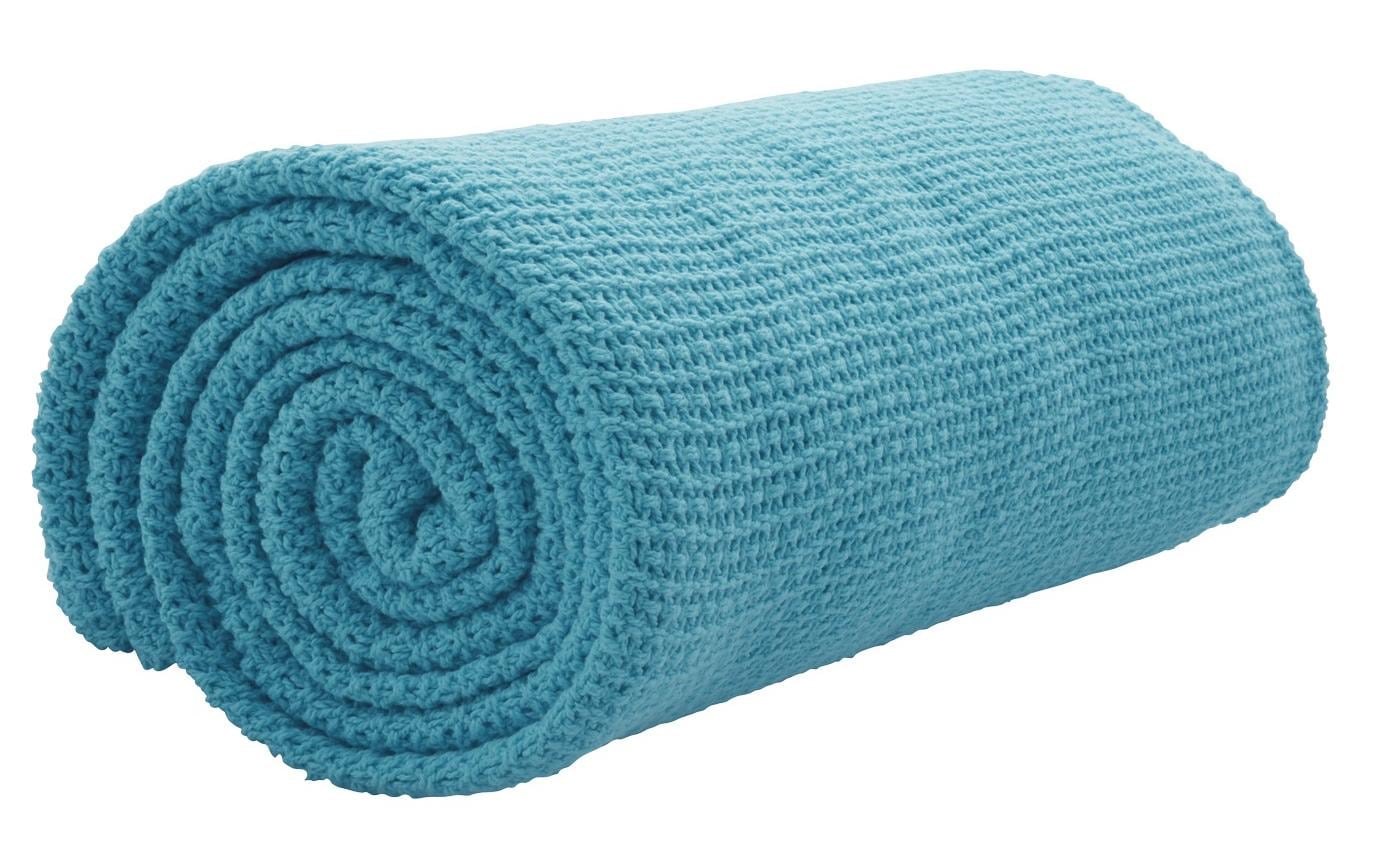 Eskimo Wohndecke Summer Dream – 150 × 210 cm, Baumwolle, Türkis