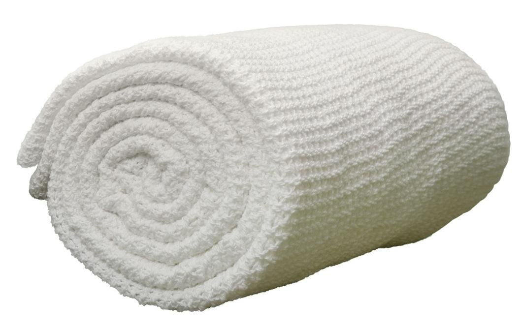 Eskimo Wohndecke Summer Dream – 150 × 210 cm, Baumwolle, Weiss