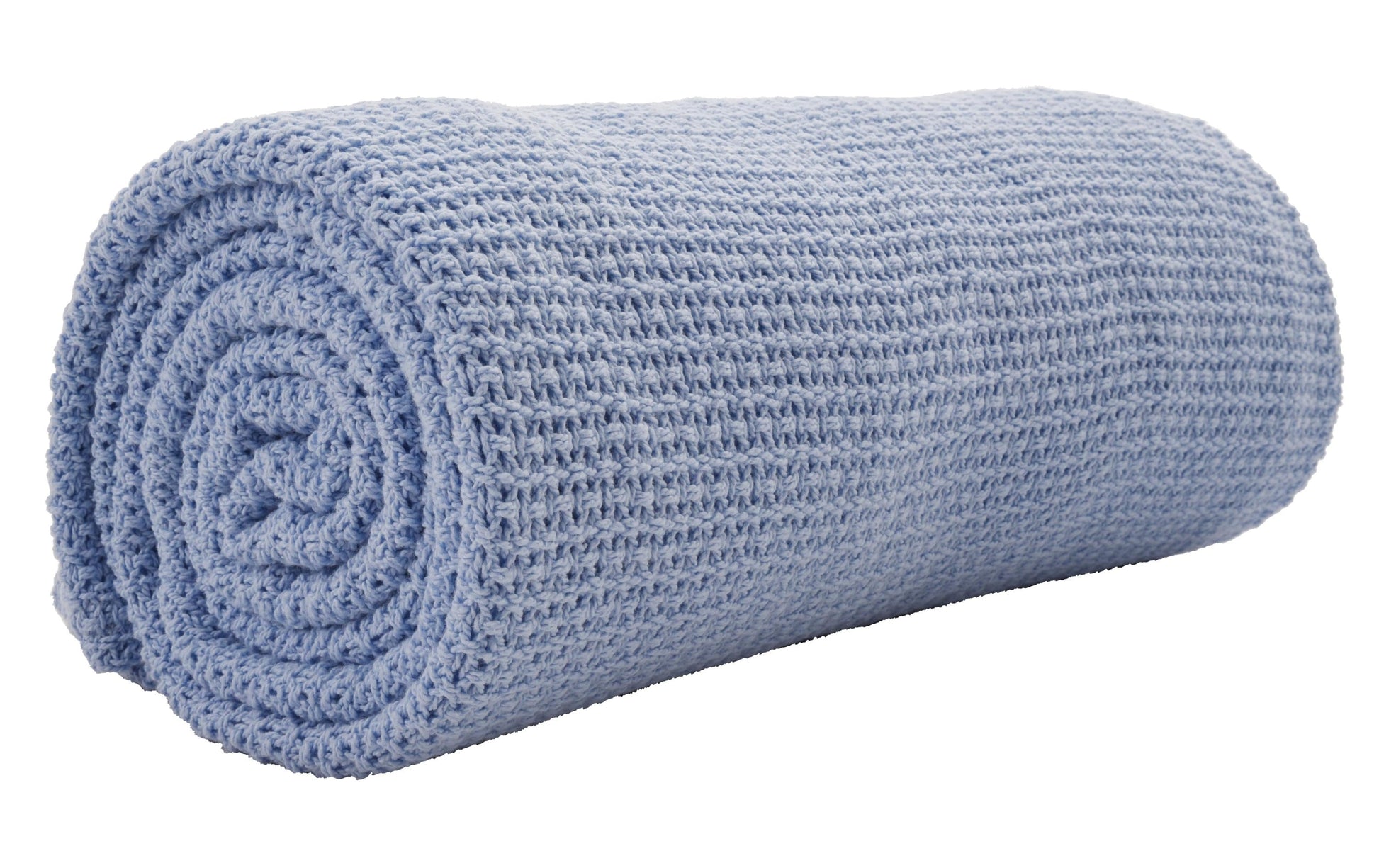 Eskimo Wohndecke Summer Dream Ciel – 150 × 210 cm, Baumwolle, Hellblau