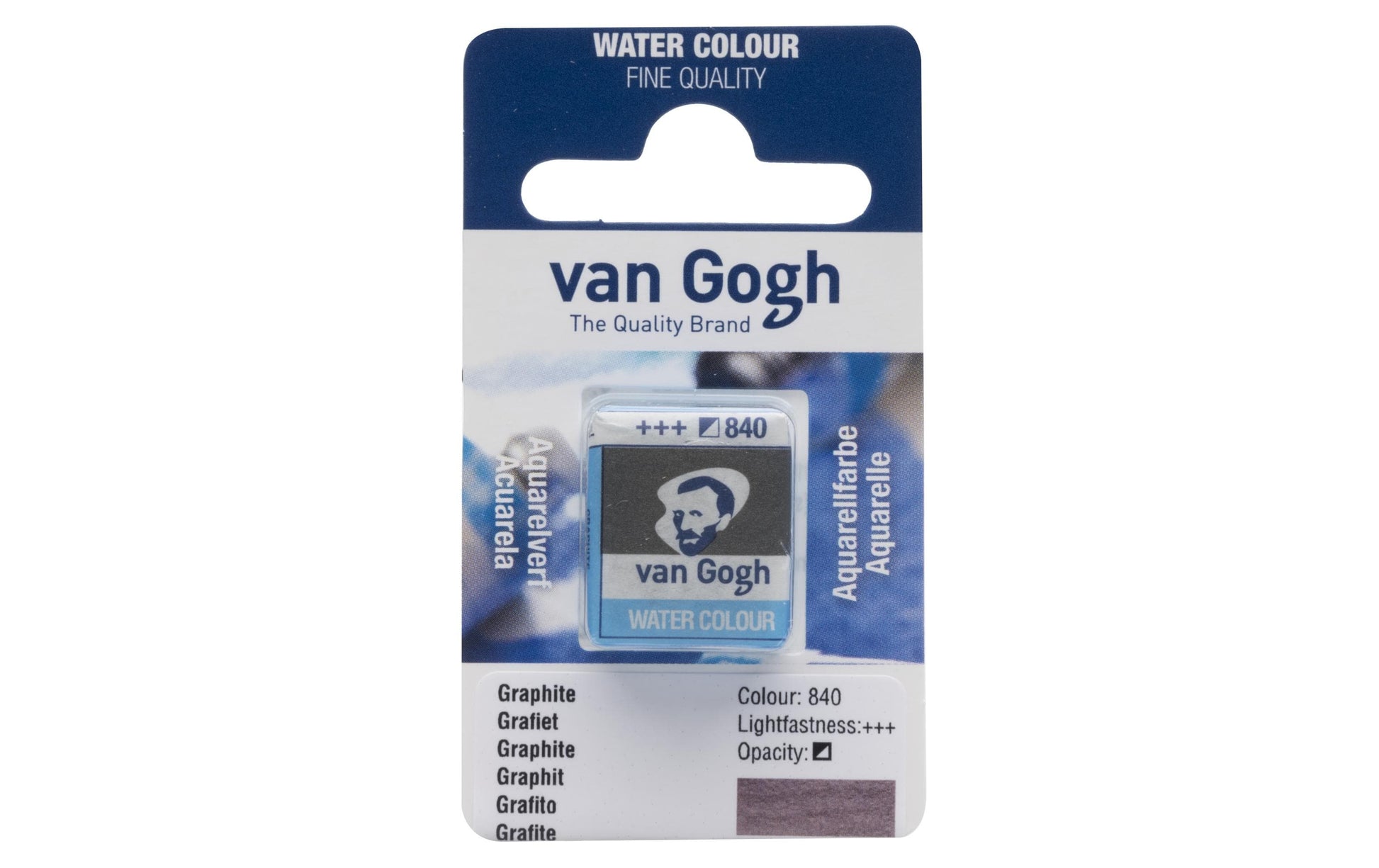 Van Gogh Aquarellfarbe – Graphit Metallic