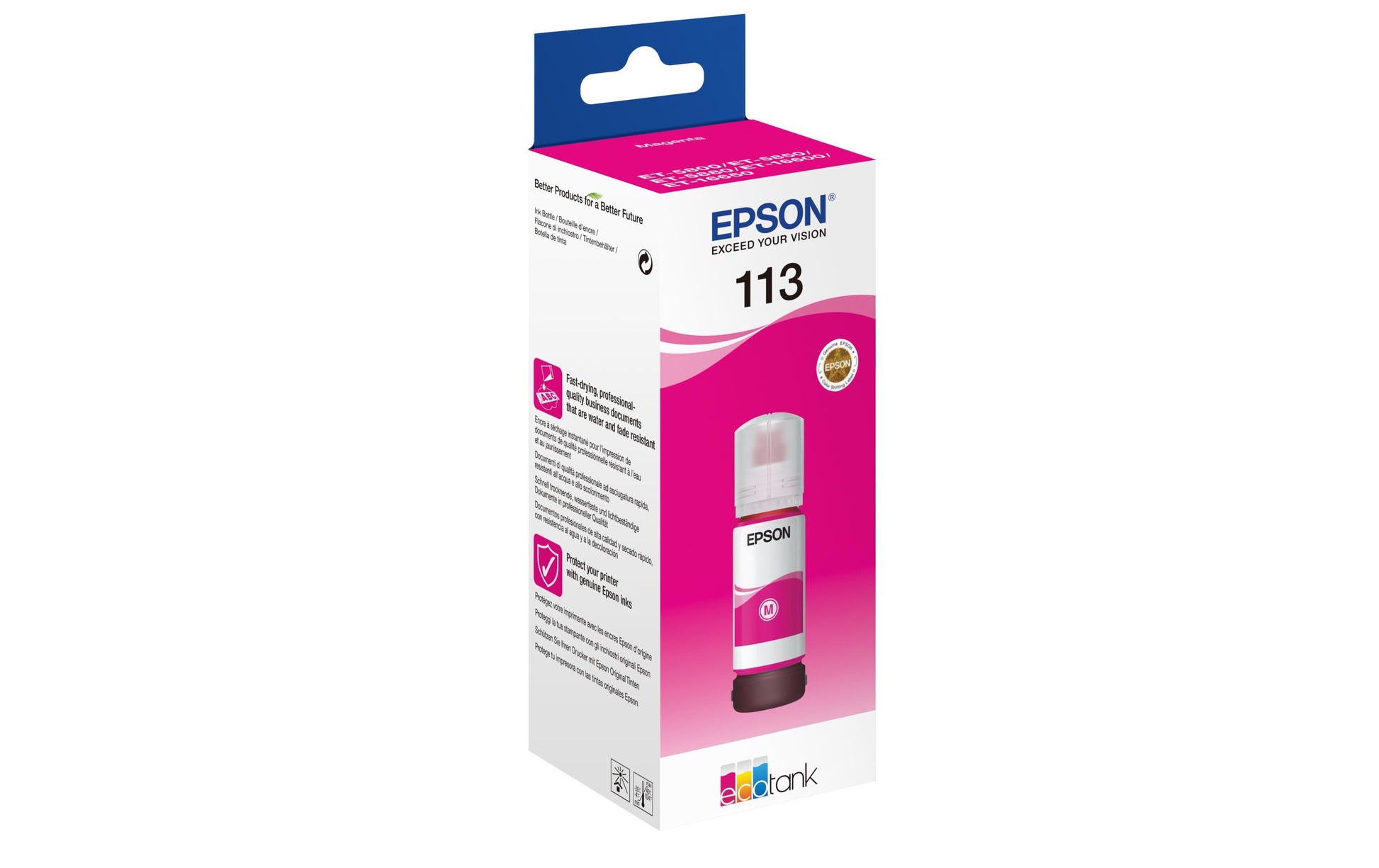 Epson Tintenpatrone 113, Magenta, 6'000 Seiten, kompatibel