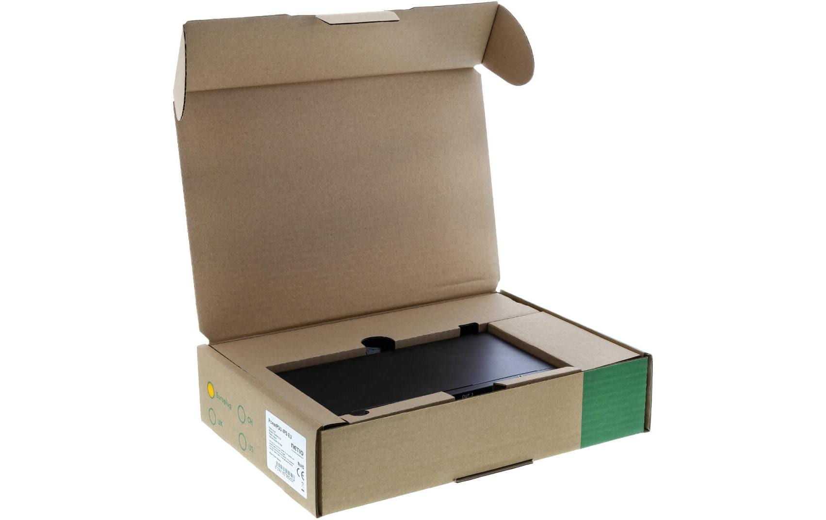 NETIO Steckdosenleiste – 4×C13, 1,8 m, geschaltet, C14-Eingang, IP-gesteuert