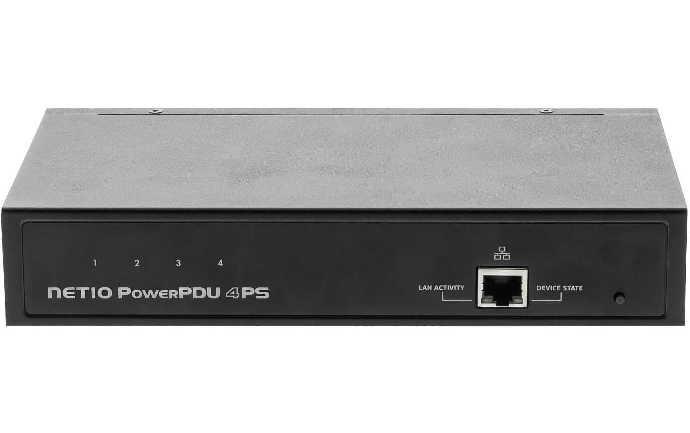 NETIO Steckdosenleiste – 4×C13, 1,8 m, geschaltet, C14-Eingang, IP-gesteuert