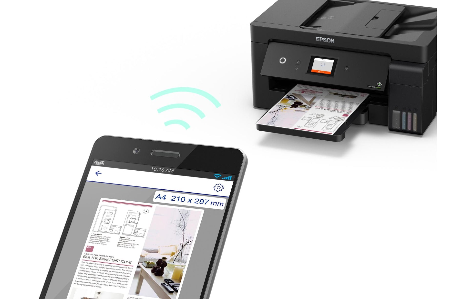 Epson EcoTank ET-15000 – Farbiges Tintenstrahl-MFP A3, 4-in-1