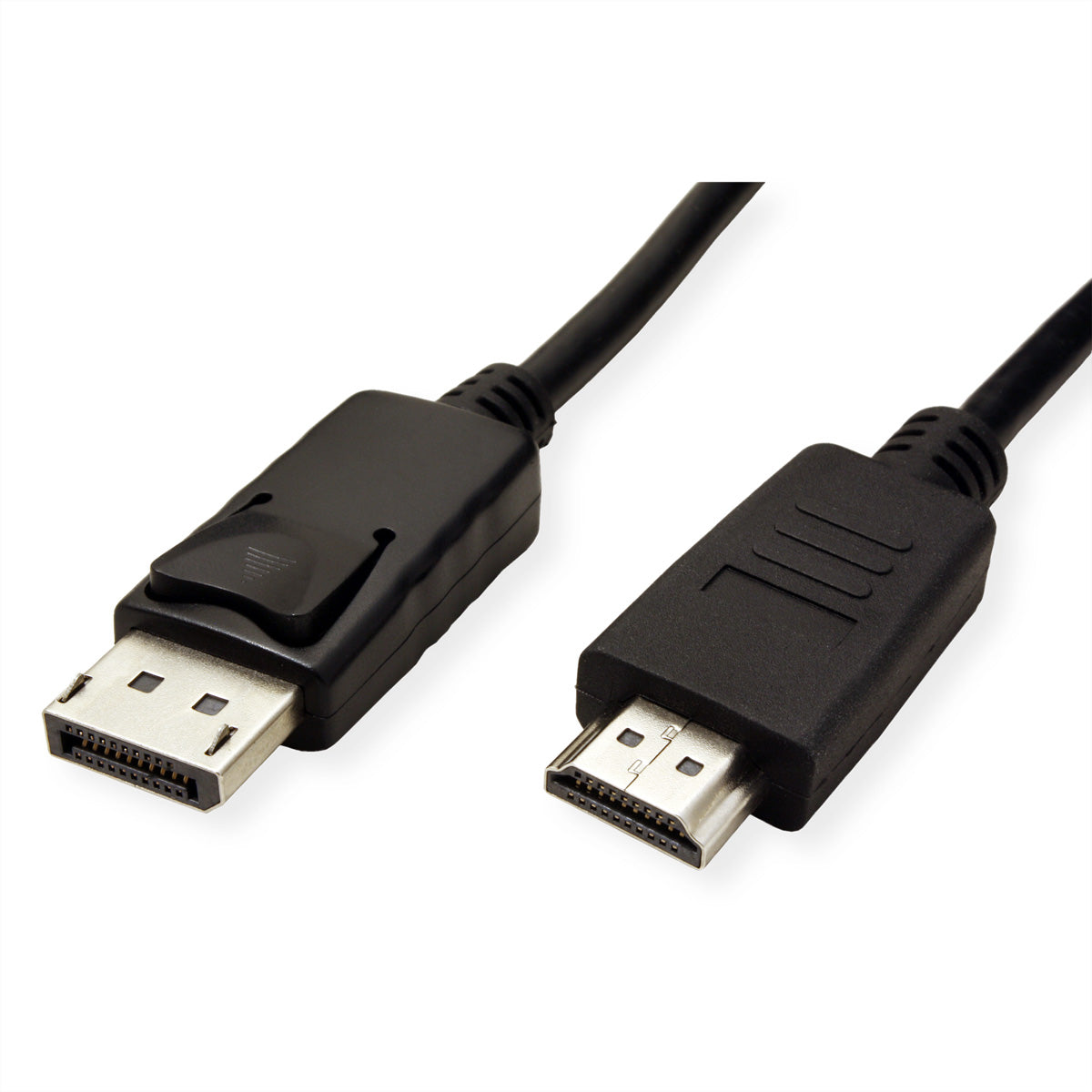 ROLINE GREEN DisplayPort auf HDMI Kabel DP 1.1 1080p 60 Hz – 2 m – für TV, Beamer, Projektor
