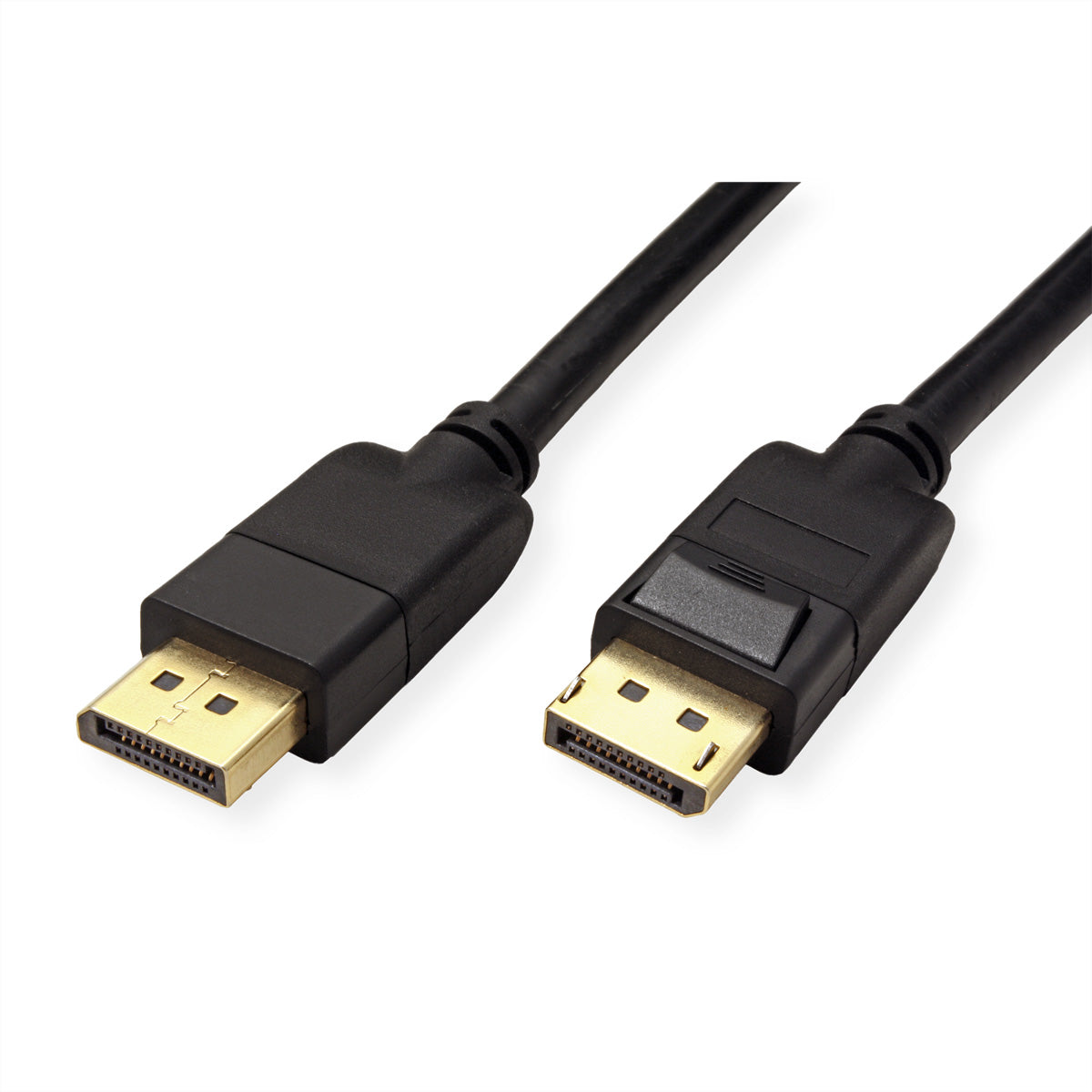 ROLINE GREEN DisplayPort Kabel DP 1.4 8K 60 Hz – 2 m – für Geräte mit DisplayPort-Anschluss