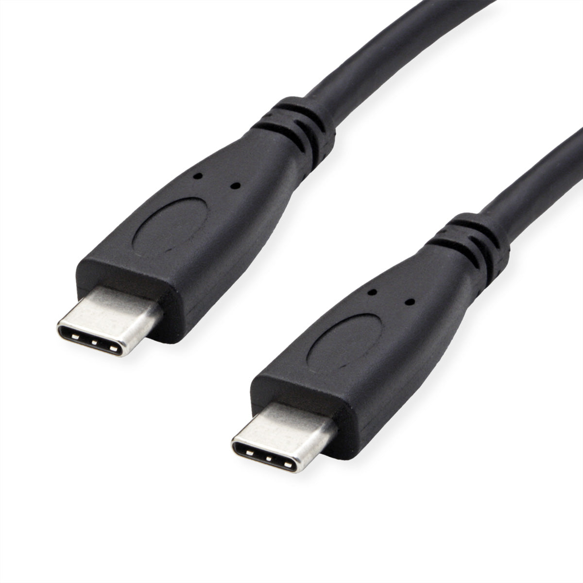 ROLINE Recycled Material USB-C auf USB-C Kabel – USB 3.2 Gen 2 (10 Gbit/s) – 0,5 m – PD 100 W – E-Marker