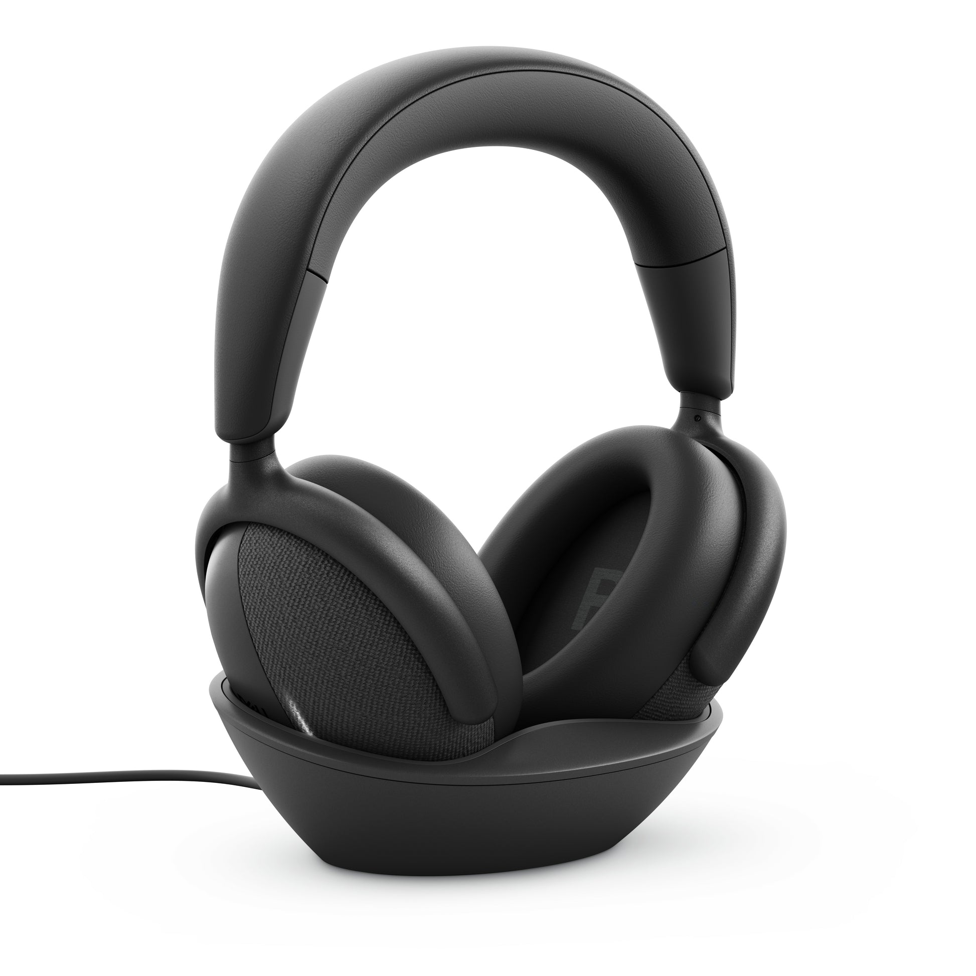 DELL WL7024 Office-Headset – Over-Ear, Stereo, Kabel + BT, ANC, mit USB-C-Dongle, Schwarz, BT 5.3