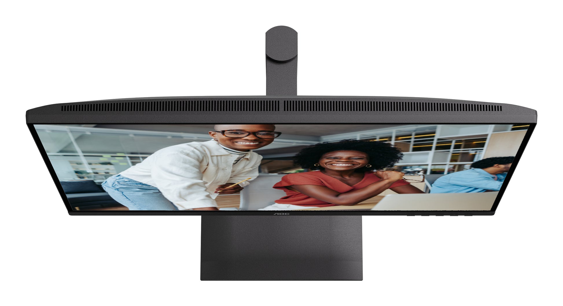AOC 24X24E4U – Monitor, 24" 1920 × 1200 (WUXGA), IPS, 100 Hz, Lautsprecher, VESA 100 × 100, Schwarz