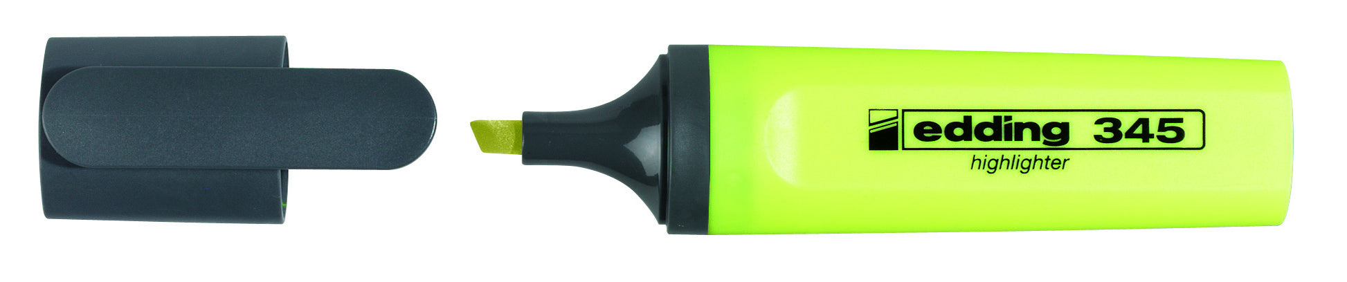 Edding 345 Textmarker – Gelb, Keilspitze