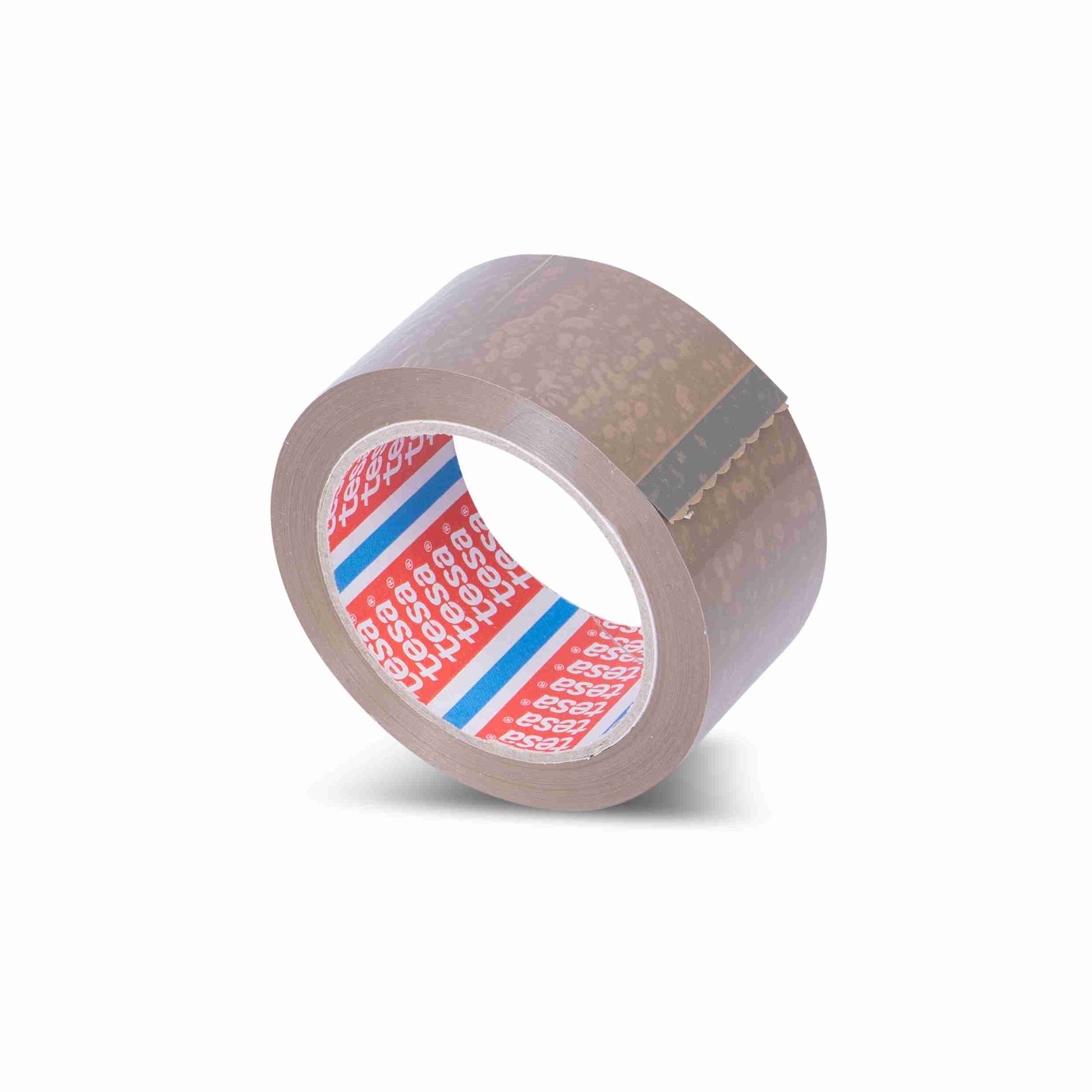TESA – Verpackungsklebeband, PVC, braun – 50 mm × 66 m – 1 Stk., ab 10 Stk.