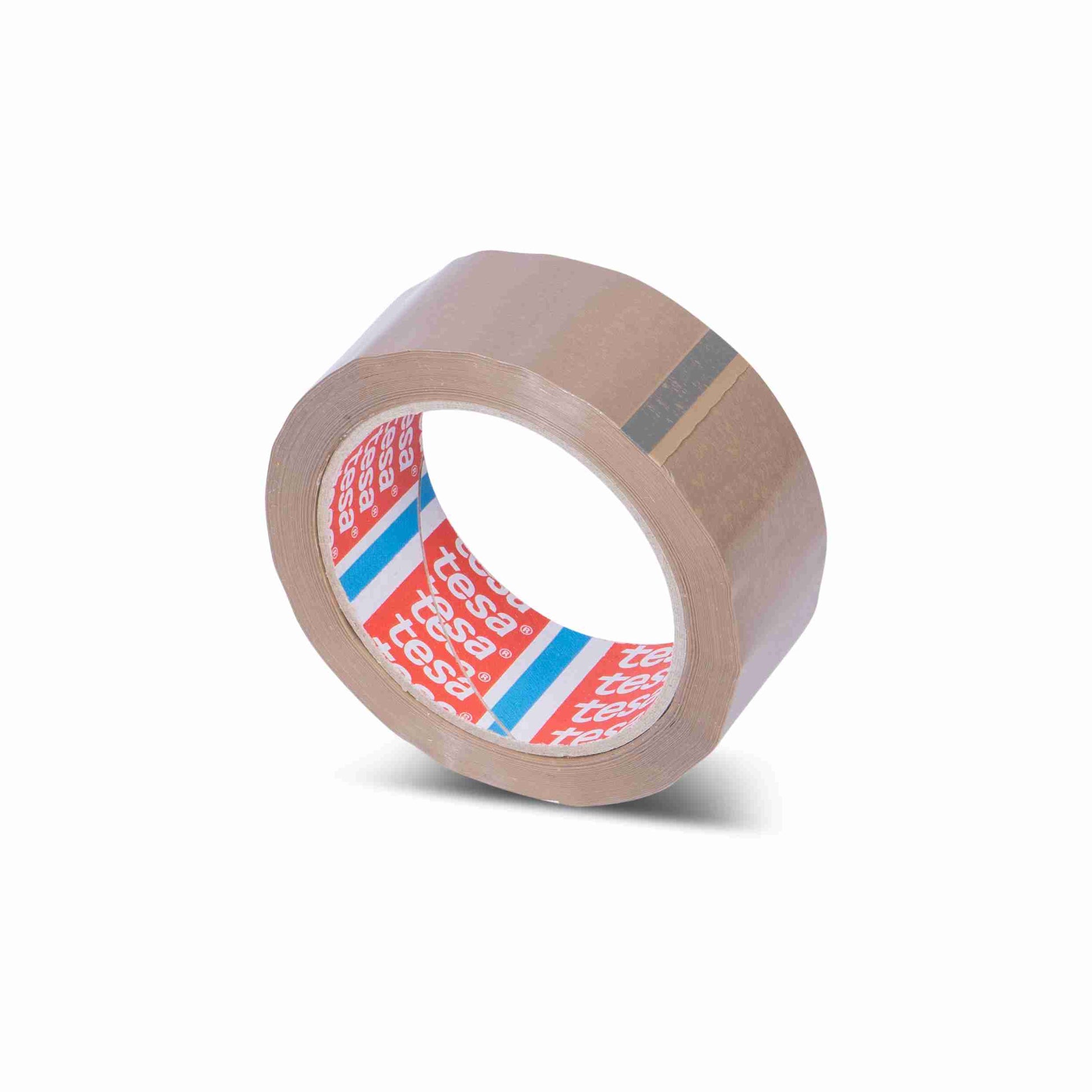 TESA – Verpackungsklebeband, PVC, braun – 38 mm × 66 m – 1 Palette (2'160 Stk.)