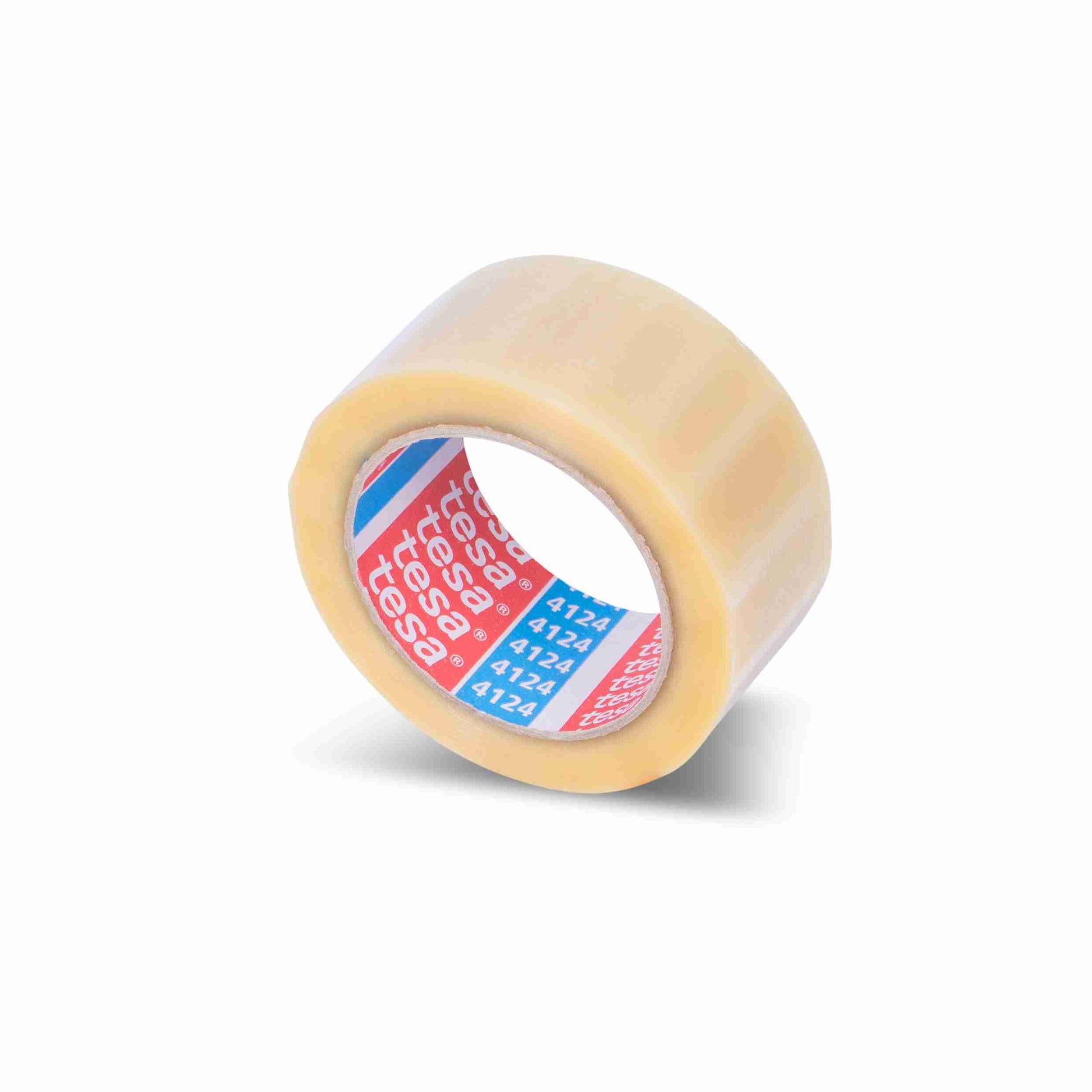 TESA – Verpackungsklebeband, PVC, transparent – 50 mm × 66 m – 1 Stk., ab 36 Stk.