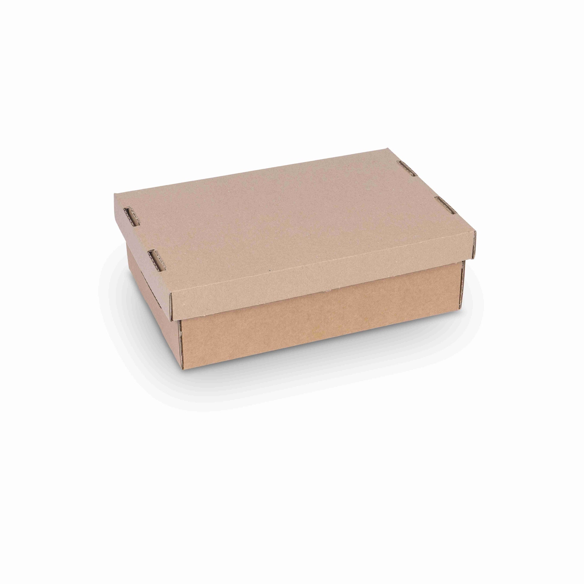 Model Galia C40 Teleskop-Box Boden – 267 × 187 × 84 mm, einwellig (4 mm), braun – 1 Stk.
