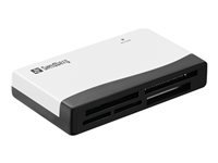 Sandberg USB-Kartenleser USB – CF, MMC, MS, microSD, SD/SDHC/SDXC, xD – 480 Mbit/s – für Windows, Mac