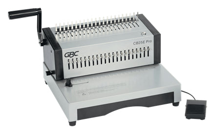 GBC CB25E Pro Bindegerät – Spiralbindung, 25 Blätter, Bindekapazität 500 Blätter