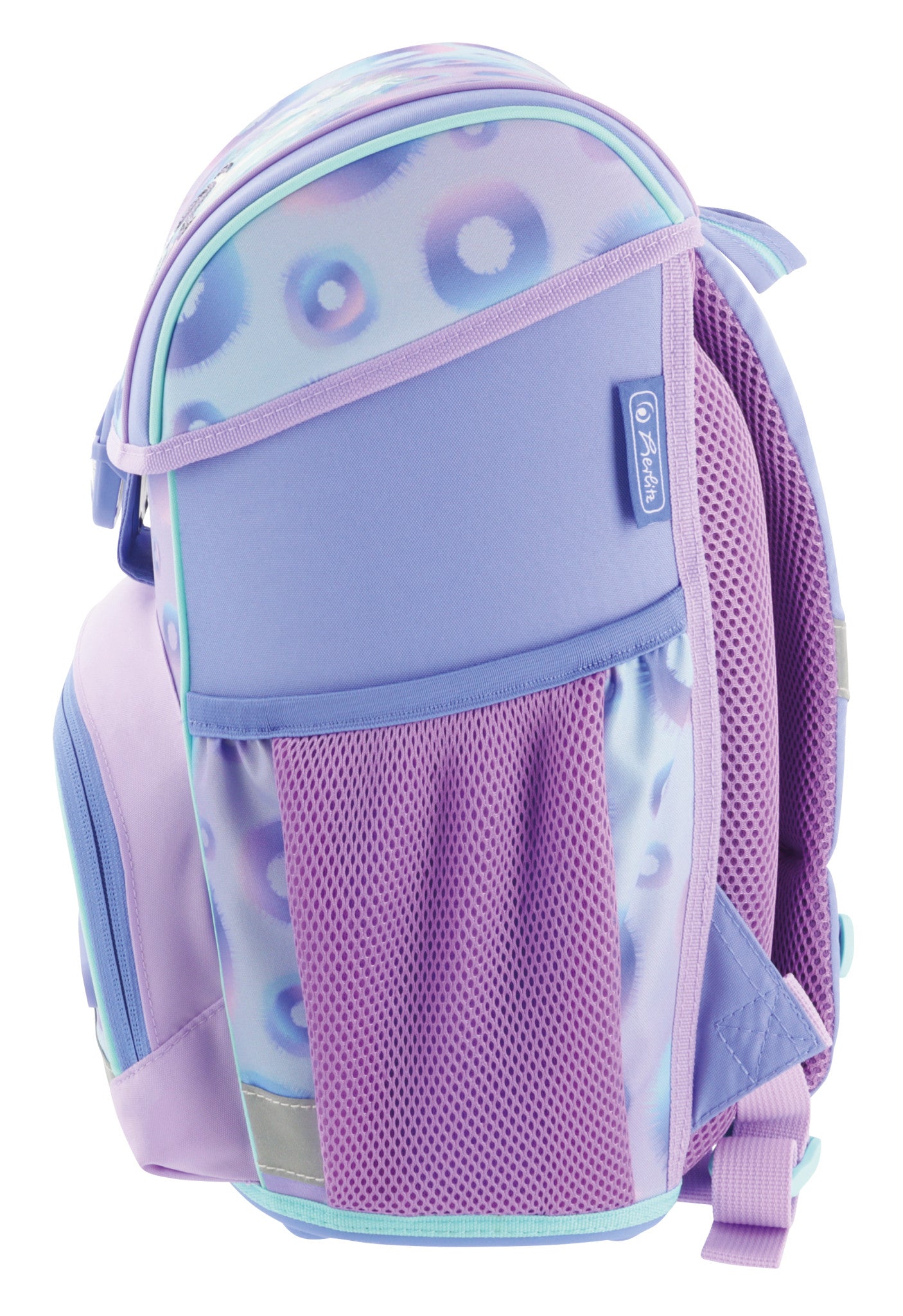 Herlitz Loop Plus – Schulrucksack-Set 4-teilig, Mystic Mermaid, 16 l, 31×37×22 cm