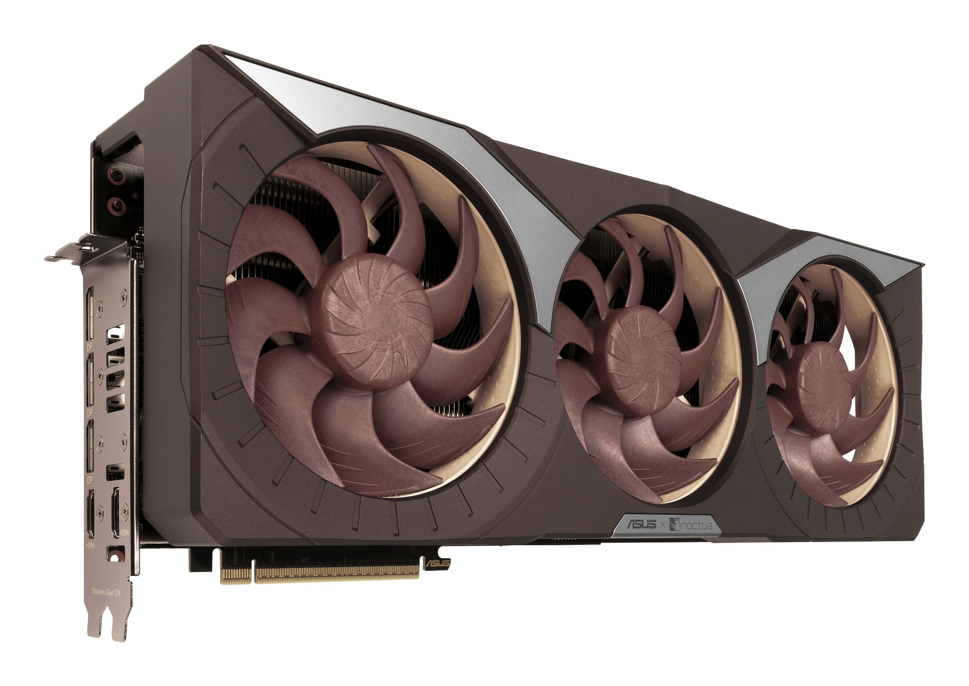 ASUS RTX5080-O16G-NOCTUA – PCIe Grafikkarte – 16 GB GDDR7, 3×DP, 2×HDMI, PCIe 5.0, 1×16-Pin