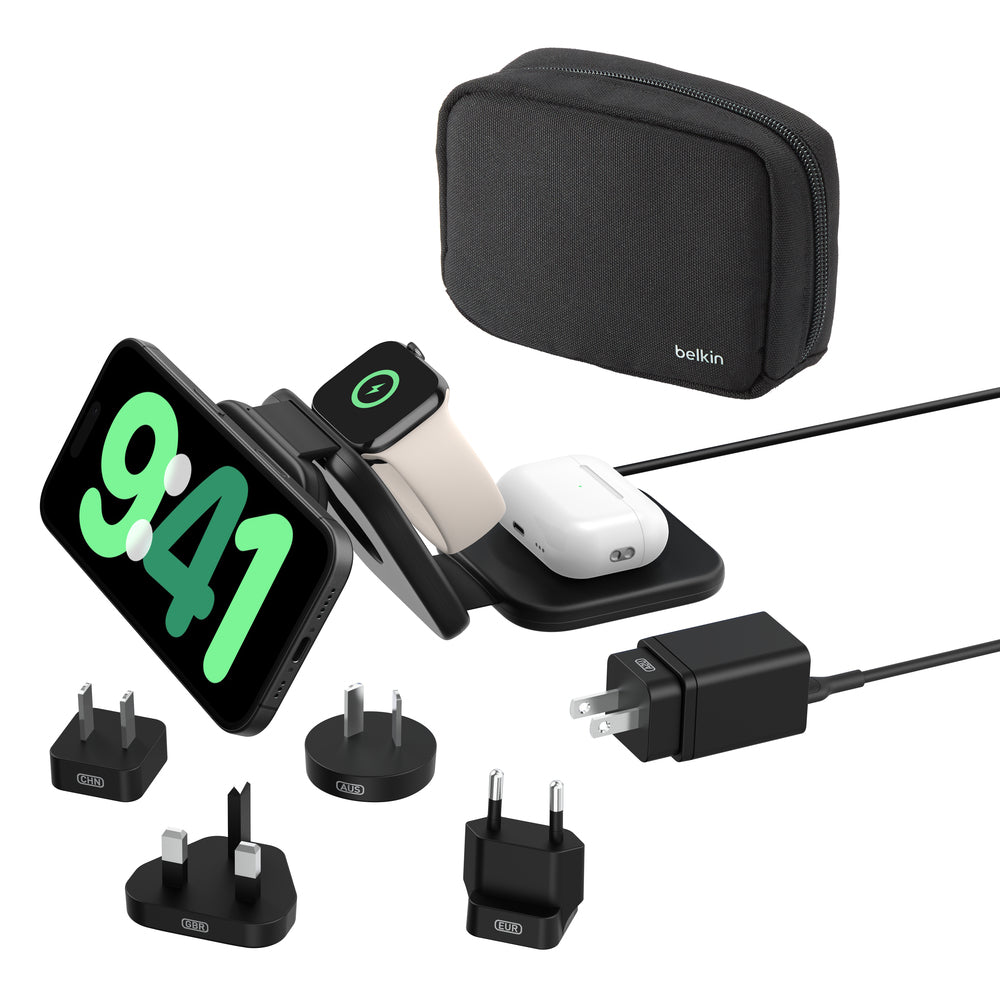 Belkin BOOST CHARGE PRO Ladegerät – 15 W, Qi2, 3-in-1, magnetisch