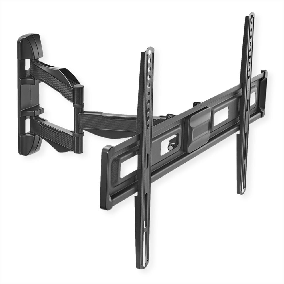 VALUE Wandhalterung – Vollbeweglich – 37–70" – VESA 200×200–600×400 – bis 35 kg, Schwarz