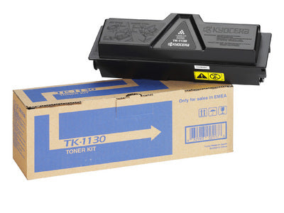 Kyocera TK-1130 Schwarz Toner – Original – 3'000 Seiten – für Kyocera FS-1030MFP/FS-1130MFP u. a.