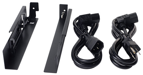 APC KVM-LCDMOUNT – Rack-Schienen/Zubehör – 1U-Einbau – Schwarz – für KVM 2G LCD