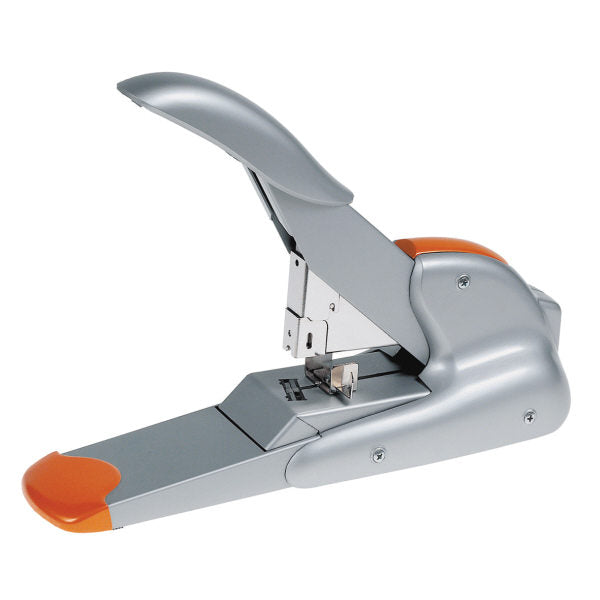 Rapid Duax – Blockhefter, 170 Blätter, Flach-Clinch, Einlegetiefe 60 mm, Silber