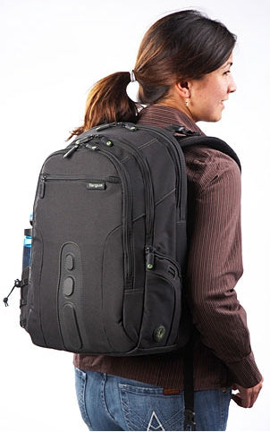 Targus EcoSpruce Notebook-Rucksack bis 15,6" – wasserfest – Schwarz