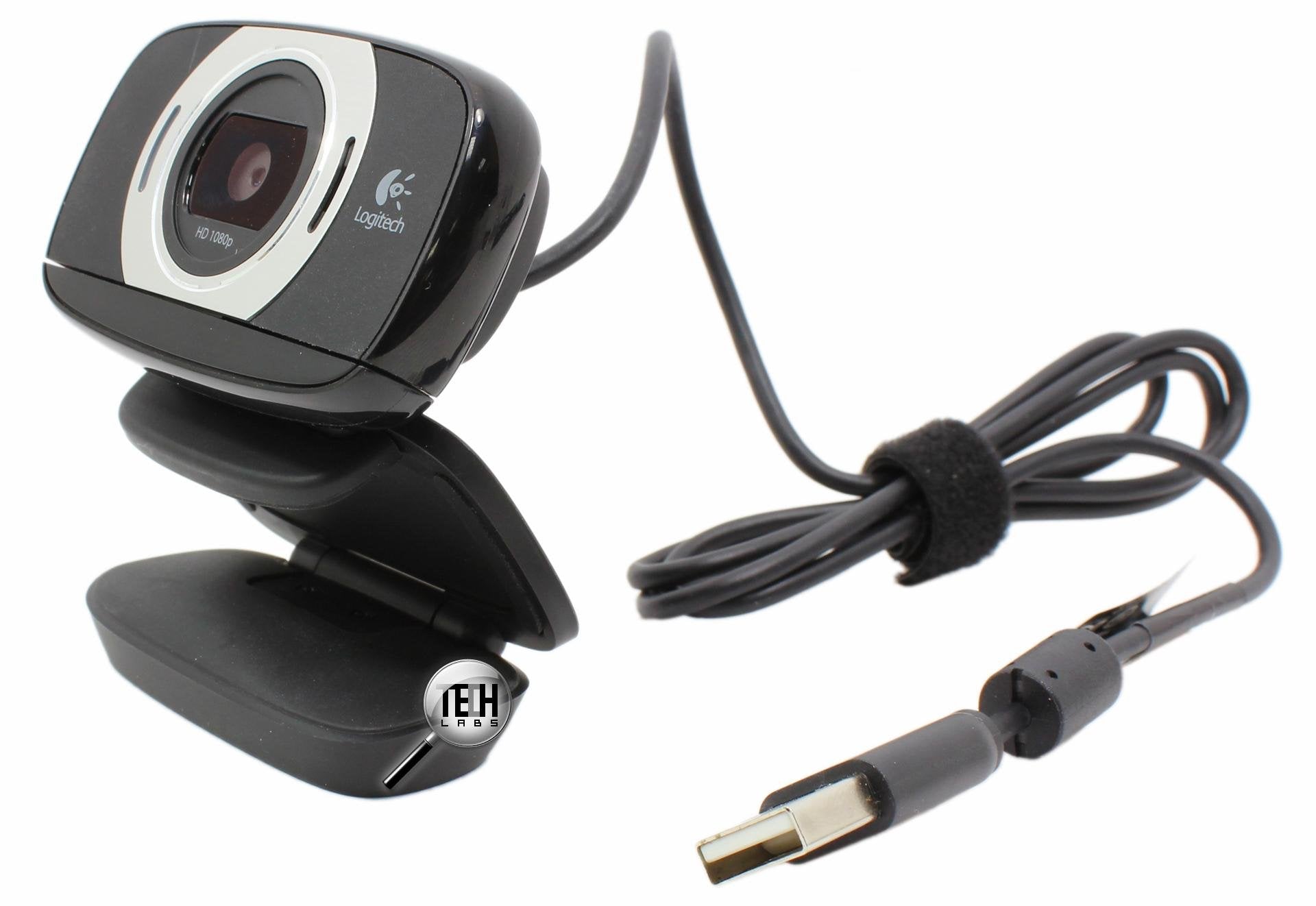 Logitech C615 – Webcam – Full HD 1080p, USB 2.0, Autofokus, Schwarz